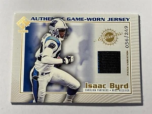 ISAAC BYRD pantere 2002 stock privato #20 PATCH 56/249 (F5) - Foto 1 di 2