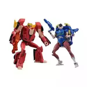 Transformers & Street Fighter 2 HOT RODIMUS Ken vs ARCEE ChunLi sale - Picture 1 of 7