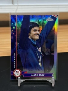 2024 Topps Chrome Olympics Mark Spitz Refractor Team USA #45 - Picture 1 of 2