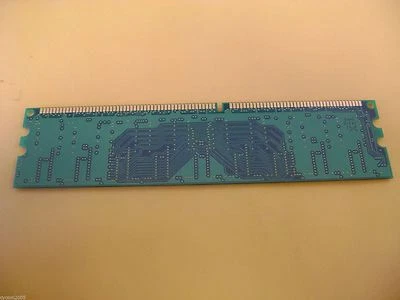 Elpida 256MB PC2700 CL2.5 8c 32x8 DDR DIMM EBD25UC8AMFA-6B from HP Pavilion 552w - Image 1 of 4