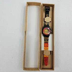 Vintage 1990s Disney Lion King Watch Black Japan Movement New Collectible - Picture 1 of 10