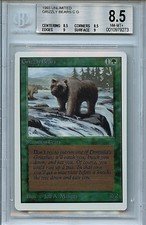 MTG Unlimited Grizzly Bears BGS 8.5 NM/MT+ Card Magic Amricons 9273