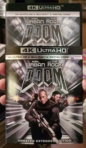 DOOM 2005 4K UHD + BLU-RAY + SCHUBER NO DIGITAL DWAYNE ROCK JOHNSON RARE OOP - Bild 1 von 8