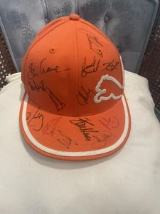 RICKIE FOWLER SIGNED AUTOGRAPH RARE ORANGE PUMA HAT WITH Others Tour Players - Picture 1 of 8