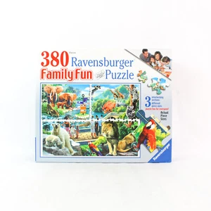 Ravensburger 380 Pc Family Fun Puzzle Wild Animal Park - Great Condition! - Picture 1 of 5