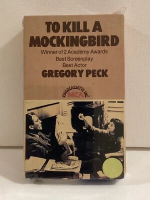 To Kill A Mockingbird Beta VHS Videocassette Inc. MCA - NEW/SEALED! - Image 1 of 4
