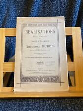 Théodore Dubois Réalisations des basses et chants du traité d'Harmonie Heugel