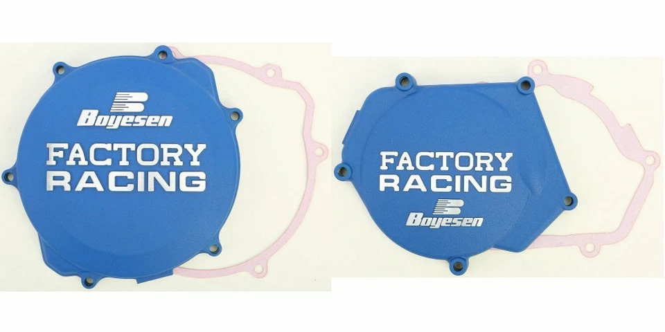 Boyesen 离合器和点火盖蓝色雅马哈 YZ250 YZ 250 99-25 CC-32AL SC-32AL — 第 1/1 张图片