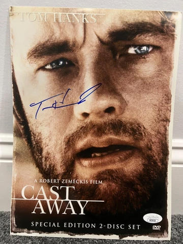 Tom Hanks Signed JSA COA 8.5x11x5 picture Cast Away Toy Story psa bas Cover