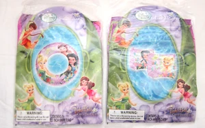 Unisex Disney Tinkerbell Fairies Arm Floats and 20" Swim Ring Combo-Brand New! - Picture 1 of 2