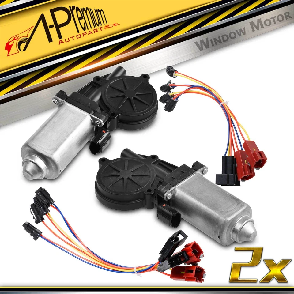 2x Motor de ventana eléctrica para Dodge D350 Ramcharger W150 1980-1989 Chrysler Plymouth Foto 1 de 4