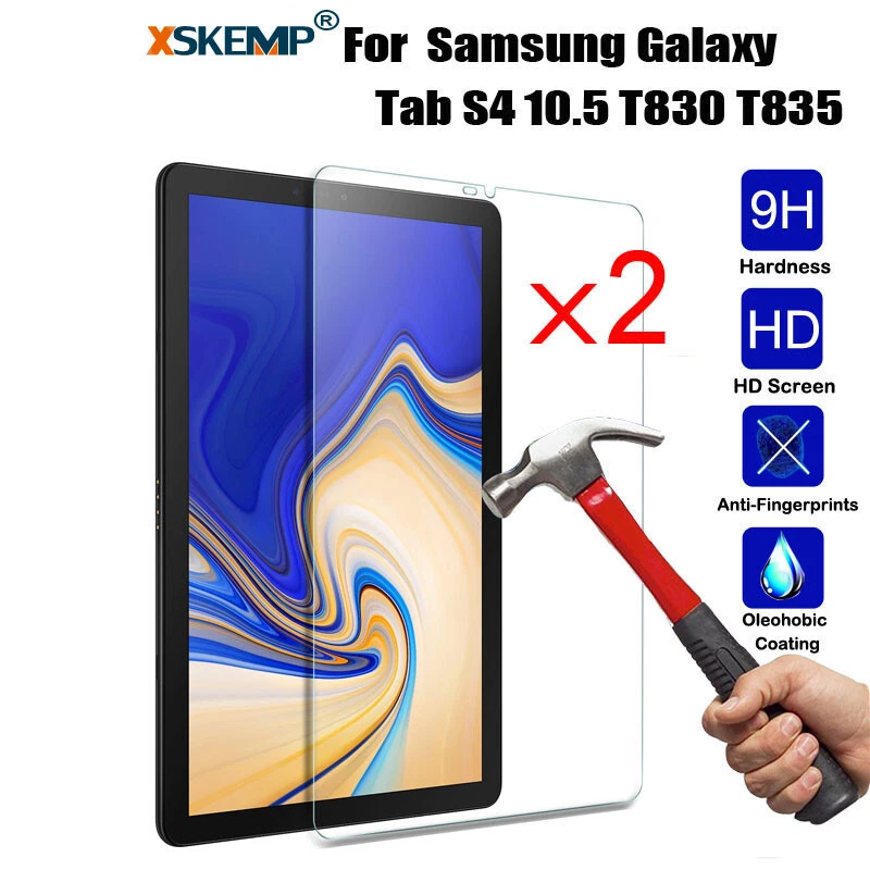 2X For Samsung Galaxy Tab S4 10.5 T830 T835 TEMPERED GLASS Screen Protector New - Image 1 of 4