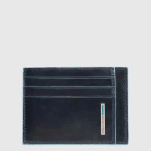 Bustina porta carte di credito tascabile Piquadro - PP2762B2R -BLUE - Foto 1 di 2