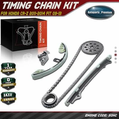 6x Kit de cadena de distribución para Honda Fit 2009 2010-2013 CR-Z 2011-2014 L4 1,5 L SOHC Foto 1 de 4