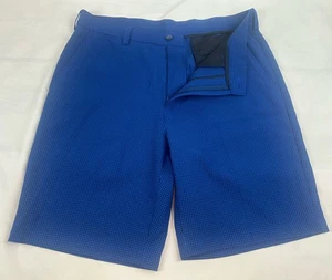 PGA Tour Golfshorts Herren Größe 34 Performance Blau Gingham Classic Fit - Bild 1 von 20