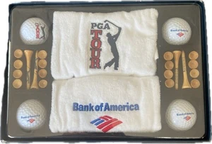 PGA TOUR GOLF LINKS BALL TOWEL Bank Of America - Bild 1 von 5