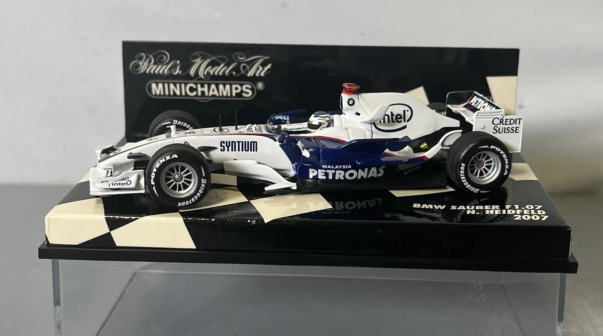 ミニカー minichamps BMW SAUBER F1.07 USA GP 2007 BMW Sauber F1 F1.07 #10 Sebastian Vettel USA GP 2007 1st Race 1:43