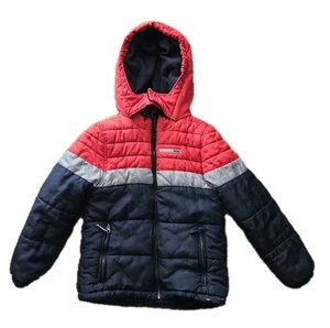 London Fog Boy's Multi Color Winter Coat Outer Wear Jacket Size Small 8 - Picture 1 of 9