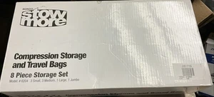 Compression storage & travel heavy duty Bags #6204: 8 piece storage set NEW! - Picture 1 of 5