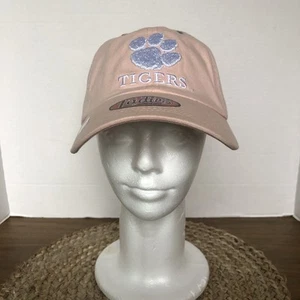Baseballkappe Mütze Clemson Tigers verstellbar rosa weiß Baumwolle Damen - Bild 1 von 8