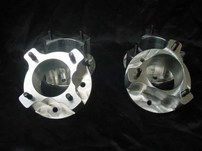 YAMAHA RAPTOR 50 & 80 BILLET WHEEL SPACERS 2 INCH MADE IN USA - Image 1 of 4