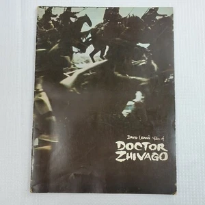 David Lean's Film of Doctor Zhivago Illustrated Program Original Souvenir Book - Picture 1 of 12