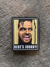The Shining Here's Johnny PVC patch