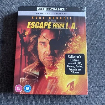 Escape From LA Collections Edition  NEW SEALED 4K UHD BLU RAY - Image 1 of 4