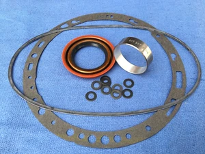 Turbo 400 Pump Seal Kit Babbitt Bushing Bolt Washer O-Ring Gasket TH400 Rebuild - Picture 1 of 2