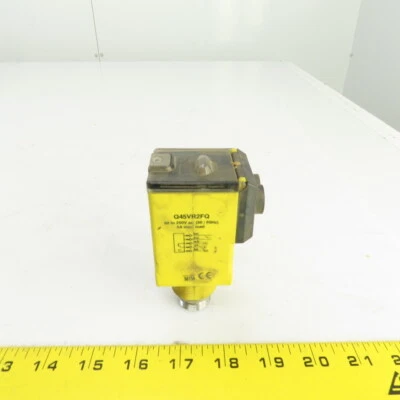 Banner Q45VR2FQ Rugged Fiber Optic Amplifier - Image 1 of 4