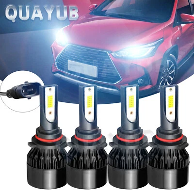 For Toyota Camry 1992-1996 6000K LED Headlight High Low Beam Bulbs Combo Kit 4PC - Imagen 1 de 4