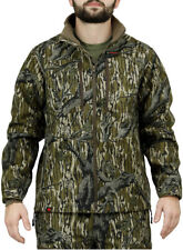 Mossy Oak Sherpa 2.0 Fleece Lined Camo Hunting Jacket for Men, Camouflage Medium