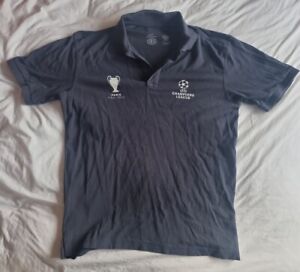 2022 UEFA Champions League Final Polo Shirt (Large) Liverpool Real Madrid