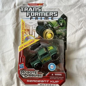 Hasbro Transformers Prime Robots in Disguise Deluxe Class SERGEANT KUP MOC - Picture 1 of 10