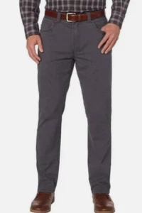 *NWT*G.H. Bass & Co. Men's 5Pocket Stretch Pants w/ Flex Waist (Asphalt,34x30) - Picture 1 of 2