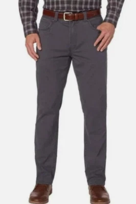 *NWT*G.H. Bass & Co. Men's 5Pocket Stretch Pants w/ Flex Waist (Asphalt,34x30) - Image 1 of 2