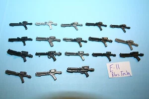 STAR WARS ARMI MODERNE ""E-11 BLASTERS"" IMPERIALI FIGURA DIVERSA GRANDE FORMA - Foto 1 di 50