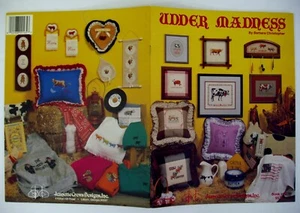 Cross Stitch 23 Country Cow Pictures Pattern Leaflet Bull Heifer Jeanette Crews - Picture 1 of 3