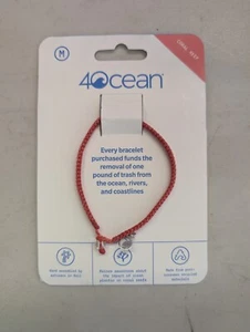 4Ocean braided bracelet Coral Reef M - Picture 1 of 1