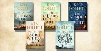 AUDIOBOOKS ~ KEN FOLLETT PILLARS OF THE EARTH & CENTURY ON USB FLASH DRIVE .MP3 - Image 1 of 4