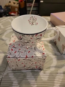 Mary Kay 2011 Floral Mehrfarbig Keramik Kaffeebecher - Bild 1 von 2