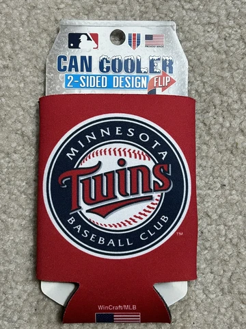 Minnesota Twins Baseball Can Cooler Koozie New Cover