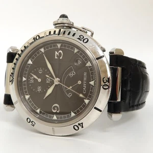 Cartier Pasha Power Reserve Grey Dial Stainless Steel Automatic W3105055 2388 - Picture 1 of 9