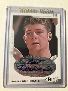2002-03 SAGE Hit Emerald Auto Robert Archibald #H18 Rookie Auto RC RIP - Picture 1 of 2