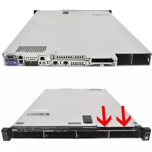 Dell PowerEdge R430 Server Barebone no CPU no RAM PC4 no PSU 2x HS 4x LFF 3,5 - Bild 1 von 3