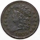 1809 1/2c Classic Head Half Cent