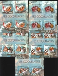 Burundi Mint S/S imperforate Sea Fauna Shells 2012 avdpz - Picture 1 of 4