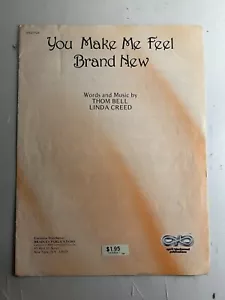 Partituras de colección: You Make Me Feel nuevas Thom Bell Linda Creed 1974 - Imagen 1 de 6
