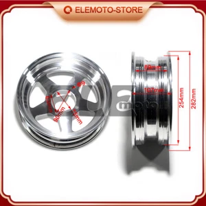 3.50-10 10 Inch Rear Aluminium Alloy Wheel Hub For Honda Monkey Z50 Z50R Z50J JC - Picture 1 of 7