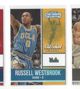 2016-17 Panini Contenders Draft Old School Colores Inserto #18 Russell Westbrook - Imagen 1 de 1
